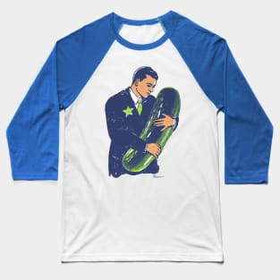 Hold The Pickle - American Oddities #3 Baseball T-Shirt